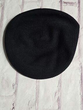 Kangol Black Knit Casual Cap